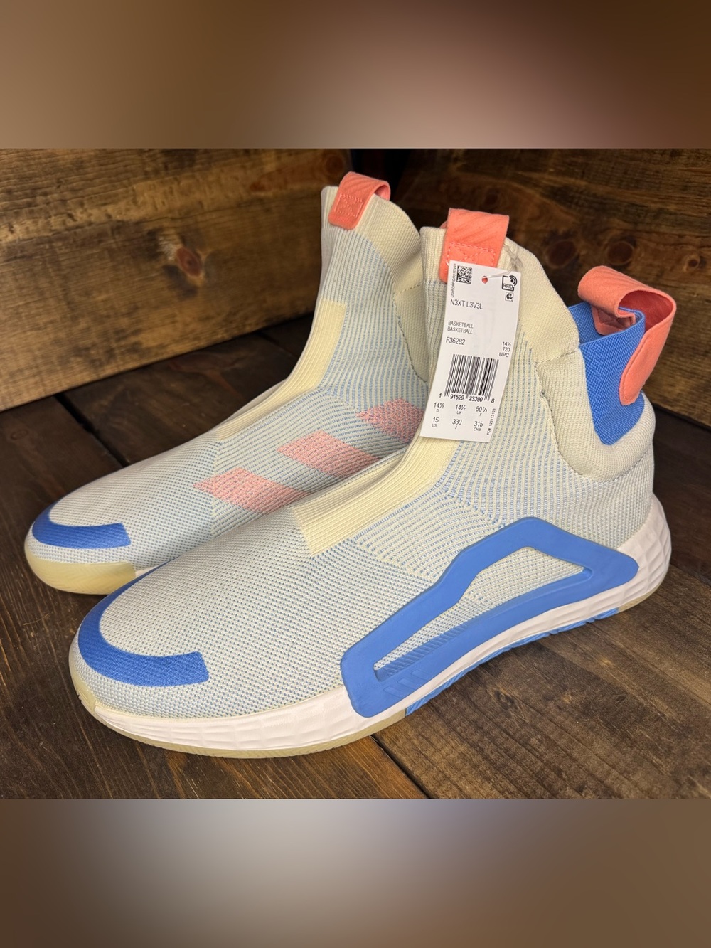 Adidas N3XT L3V3L  – Light Blue, Coral & Cream